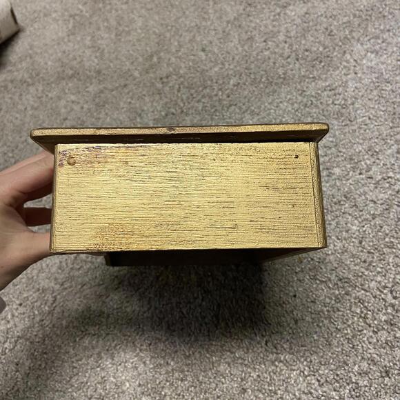 vintage wooden francois boucher jewelry box - Picture 3 of 7